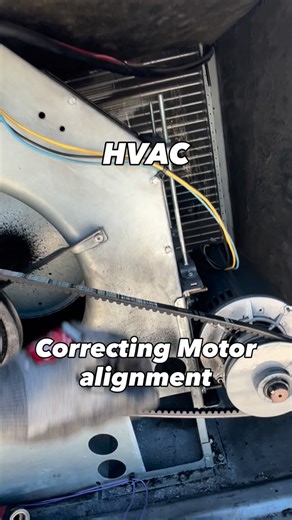Anthony Ulloa on Instagram: "Here’s a process of how I correct and check the alignment on a belt driven set up. Enjoy !. . . . . . . #hvaclife #hvactech #hvacservice #hvac #hvacrepair #hvacproblems #foryou #milwaukee #fyp #virals #creatorsearchinsights #targeted #motor #pulley #belt #alignment #technician #mechanic #watchme #learning #learnoninstagram #skilledtrades #bluecollar #dayinmylife #howto #apprenticeship #teachme #cali #knowledge #carrier"