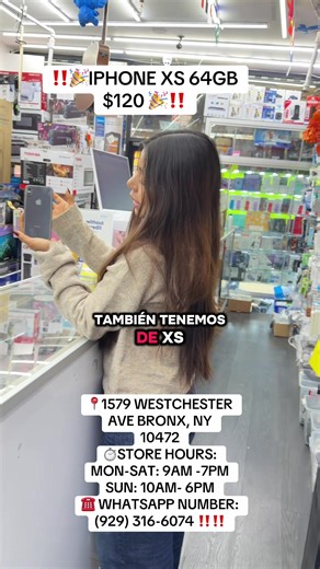 VISITANOOOOOS ‼️‼️ 📍1579 WESTCHESTER AVE BRONX, NY 10472 ⏱STORE HOURS: MON-SAT: 9AM -7PM SUN: 10AM- 6PM ☎️ WHATSAPP NUMBER: (929) 316-6074 ‼️‼️@imperial.wireless.spanish.sale @tecnologia.spanish @umobilewholesale @590dealswholesale @167 Deals inc Spanish #dominican #guatemala🇬🇹 #mexico🇲🇽 #wholesale