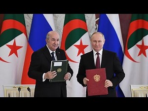 Algérie : Poutine et Tebboune signent un "accord de partenariat"