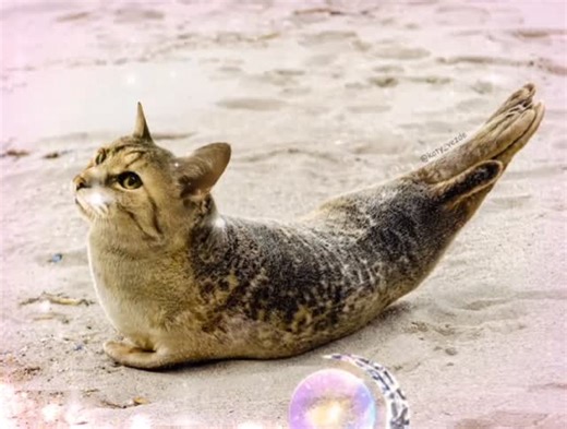 FLOPPA 💯 on Instagram: "Peak - - credit @koty_vezde - - - - - - - - - - - - #floppa #orangecat #catmemes #reels #funnycats"