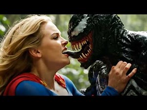 Supergirl vs Venom – From Battle to Connection 😱🔥 | Epic DC x Marvel AI Movie