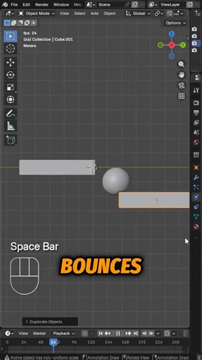 How to Make a Bouncing Ball in Blender