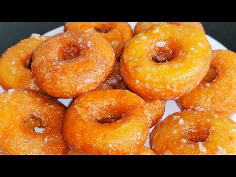 Eggless Glazed Donuts Without Yeast | No Yeast Eggless Doughnut recipe | Donuts Homemade Doughnuts