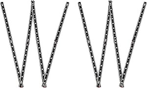 Oil Tank Measuring Stick 10 Fold to 78 Inch Wooden Oil Tank Gauge Measuring Stick Folding Measuring Stick Ruler for Oil Tank Fuel Measurement Accurate Measurements for Fuel Tanks (2)