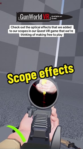 Scope Effects in Quest VR Game
