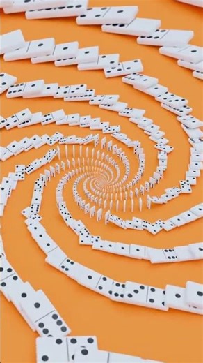 DID I MAKE INFINITE DOMINO LOOP? #LOOP #DOMINO #INFINITELOOP