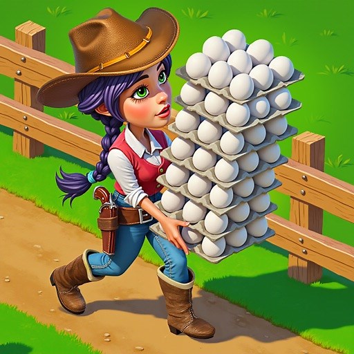 Wild West: Farm Town Building by Social Quantum