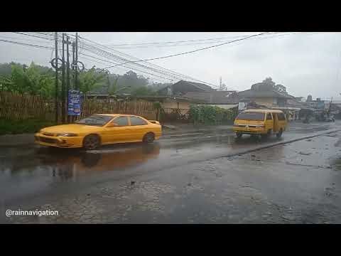 Peaceful City Rain Walk POV | Soothing Rain Ambience for Deep Relaxation & Focus