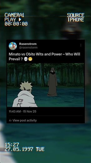 “Minato vs Obito: Power vs Speed… Who Wins? 💀🔥”
