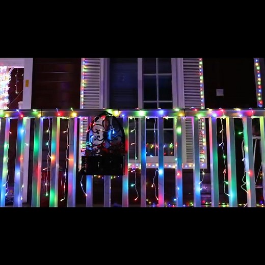 🎄Light up your holiday nights with the 3-m (100 ft) multicolor chase-rope light from the Quntis collection! ✔️A full 30 m (100 ft) length gives you the flexibility to wrap fences, railings, windows or trees for maximum impact. ✔️600 LEDs and 9 dynamic modes including forward-flow, reverse-flow and steady-on — pick the mood you love and the memory function remembers it. ✔️IP65 waterproof rating means you can decorate outdoor spaces with confidence — rain, snow or shine. ✔️Ultra-bright, touch-saf