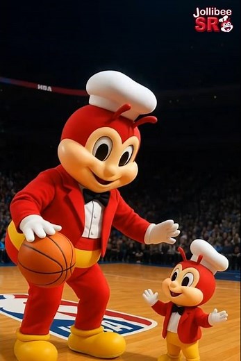 Jollibee & Mini Enter the NBA… Then This INSANE Game Happened 😱🏀