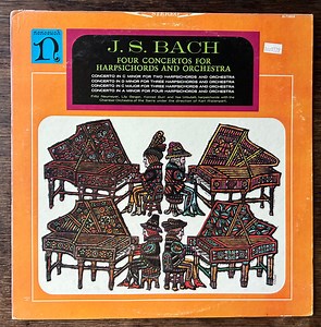J. S. Bach - Four Concertos For Harpsichords And Orchestra