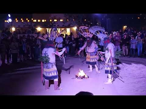 IJOE TAHONIE JR.- WHITE MOUNTAIN APACHE CROWN DANCERS – Indian Village ExpoNM- Native Media Network