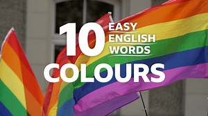 BBC Learning English - 10 Easy English Words / Colours