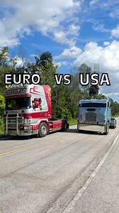 92K views · 1.2K reactions | European vs. American Cabover Semi Trucks—Which Wins? | Bruce Wilson | Facebook