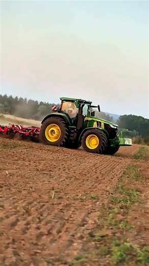 John Deere #7R350 Power in Action Stunning Modern #Farming Machine #Shorts