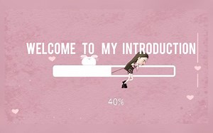 welcome to my introduction｜动漫人物视频剪辑｜创意自我介绍