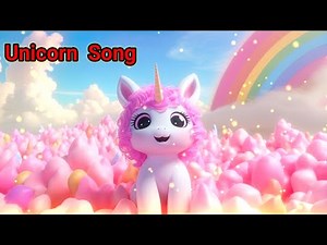 Unicorn Song For Kids | Nursery Rhymes For Babies | Sing-Along Song