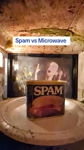 Spam vs Microwave #Science #experiment #fyp #spam | microwav emelt down