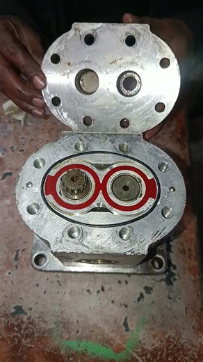 hydraulic gear pump fitting #pro skill machine pk#