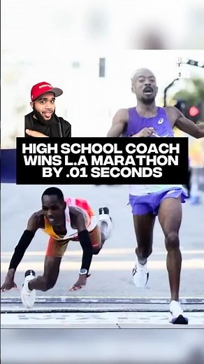 High school coach wins L.A. marathon by .01 seconds #complexnews