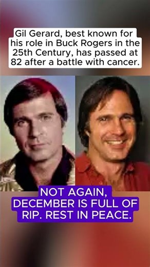 ‘Buck Rogers’ Star Gil Gerard Passes at 82