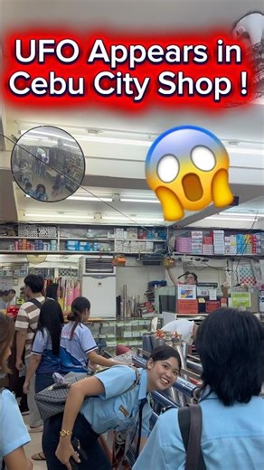 UFO Appears in Cebu City Shop !
