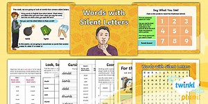 PlanIt Y5 Term 1B W1: Silent Letters Spelling Pack