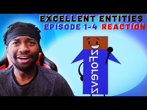 VOICE ACTOR REACTS: Excellent Entities - Episode 1-4 | THEY WILDIN IN THIS SHOW!