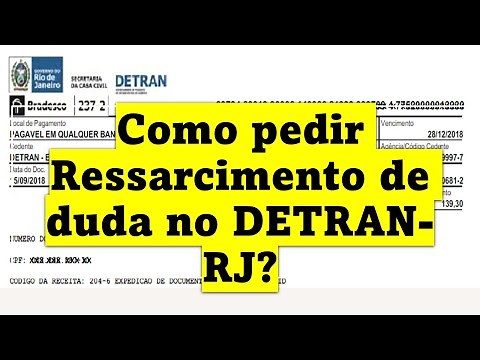 Como pedir Ressarcimento de DUDA no DETRAN-RJ