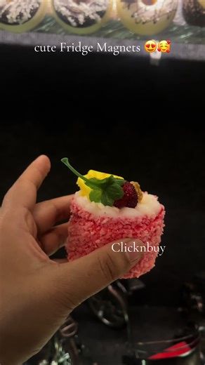🧁 Adorable Cupcake Fridge Magnets – Handmade with Love! 🍰✨ Hey, creative souls! If you love cute and quirky home décor, you’re going to adore my handcrafted cupcake fridge magnets! These little cuties are the perfect way to add a pop of charm to your kitchen, office, or anywhere you want a sprinkle of sweetness. 💖 Why You’ll Love Them: ✔️ Handmade with intricate details ✔️ Lightweight & strong magnet backing ✔️ Tons of cute colors and designs ✔️ Perfect for gifting (or keeping for yourself!) 