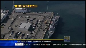 USS Curts returns to San Diego from final deployment