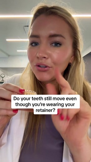 Tips if your retainer isnt fitting properly #braces #invisalign #retainer