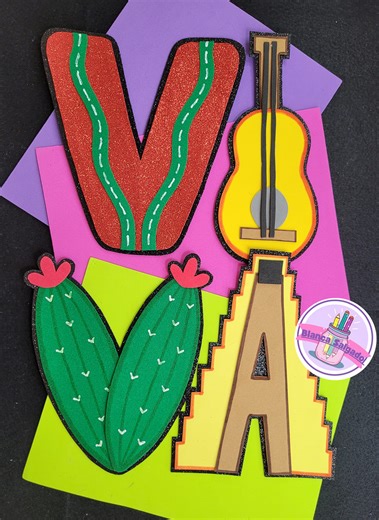 73K views · 913 reactions | Letras decoradas para el mes de Septiembre ✨️ "Viva México" #foami #diyideas #FiestasPatrias #mexico #tricolor #manualidadesfaciles #creatividad #vivamexico | BlancaSalgado | Facebook