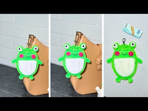 🐸Keychain Making With Fuzzy Wire