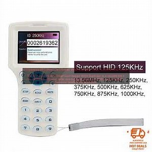 1005005872940495 10 Frequency NFC Smart Card Reader Writer Duplicator 125K 13 56MHz RFI