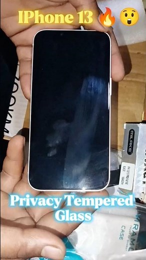 Privacy Screen Protector | iPhone 13 #iphone #shorts #tech