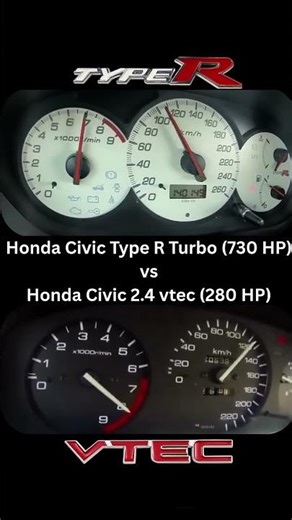 Honda Civic R Type vs Honda Civic 2.4 Vtec #drag #race #streetracing #jdm #jdmcars #japan #racing