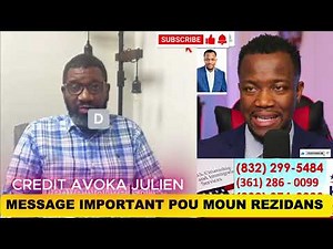 MESSAGE IMPORTANT POU MOUN KAP FILE REZIDANS #TPS #USCIS #Haiti