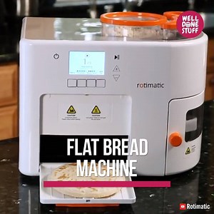 This smart bread machine makes an assortment of flat breads with the help of AI | Well Done Stuff
