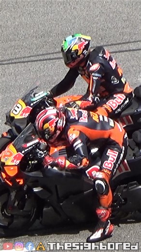 Rockets preparing for launch 🚀 #motogp #ktm #redbull