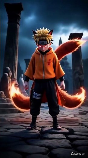 Naruto Transforms into Kurama – Full Nine Tails Awakening! #shorts