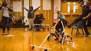 Teacher's creative contraptions open a new world for his students