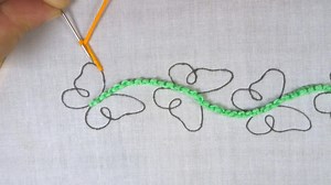 Superb hand embroidery design with easy following tutorial🔥🔥 #trending #viral #everyone #diy #trendingnow | EmbroideryBook