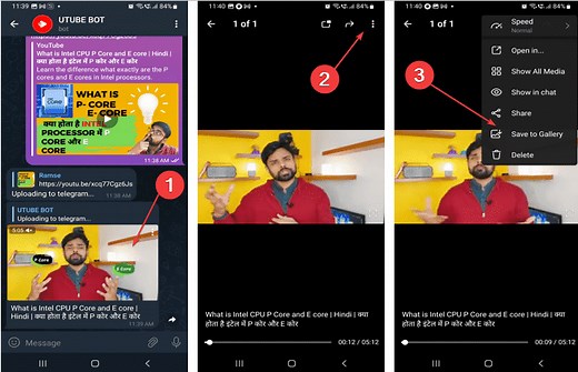 How to Download Youtube videos using Telegram