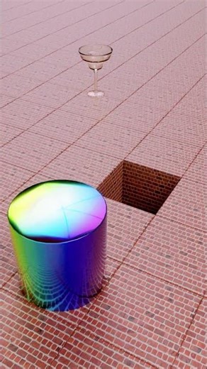 Cubes filling the grid in Blender 🔥 Move to the rhythm #3danimation #blender #satisfying #games