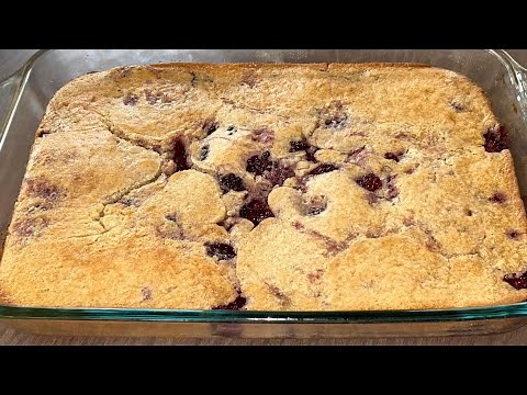 Fresh Blackberry Cobbler Recipe - How To Make Southern Blackberry Cobbler