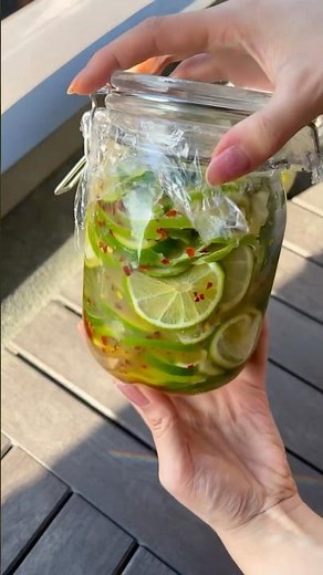 Homemade Lime Pickles✅