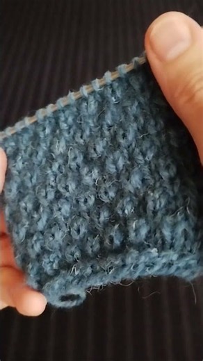 Beautiful Textured Knitting Pattern No. 174 for Beginners