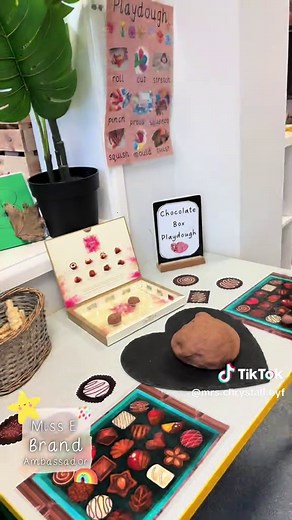 Chocolate Playdough Activities for Early Years Learning